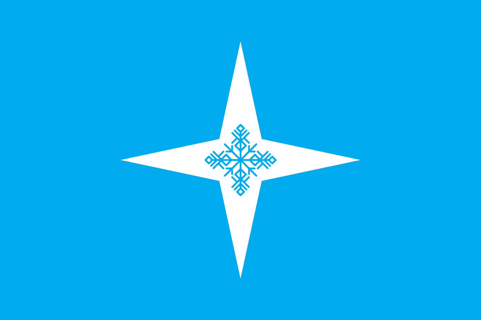 蝦夷共和国の旗